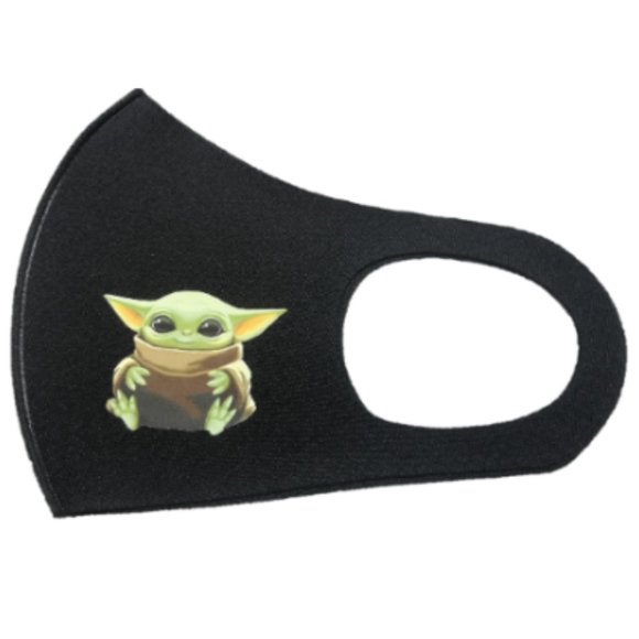Handmade Accessories Baby Yoda Face Mask Covering Mandalorian Star